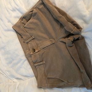 Khaki Shorts American Eagle